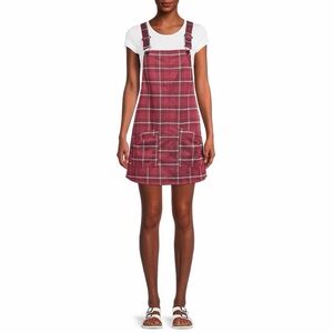 No Boundaries | Woman’s Sz XXL | Red Plaid Mini Dress
